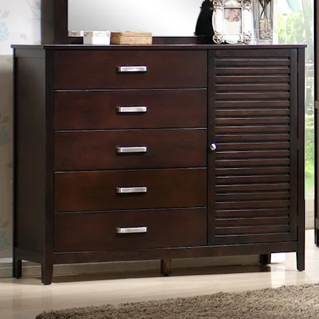 Dresser w/ Cabinet Door